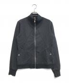 DIESELディーゼル）の古着「スウェットジップジャケット」｜ブラック