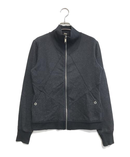 DIESEL（ディーゼル）DIESEL (ディーゼル) スウェットジップジャケット ブラック サイズ:Mの古着・服飾アイテム