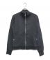 DIESEL（ディーゼル）の古着「スウェットジップジャケット」｜ブラック