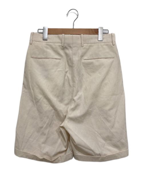 STEVEN ALAN（スティーブンアラン）STEVEN ALAN (スティーブンアラン) TMBL TRO 2PLEATED DRESS SHORT PANTS アイボリー サイズ:Mの古着・服飾アイテム