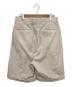 STEVEN ALAN (スティーブンアラン) TMBL TRO 2PLEATED DRESS SHORT PANTS アイボリー サイズ:M：5000円