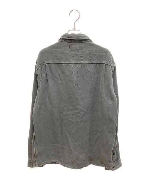 OUTERKNOWN（アウターノーン）OUTERKNOWN (アウターノーン) Chroma Blanket Shirt グレー サイズ:Lの古着・服飾アイテム