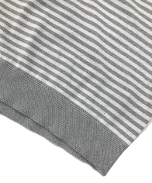 LACOSTE（ラコステ）LACOSTE (ラコステ) 半袖ニット グレー サイズ:36の古着・服飾アイテム