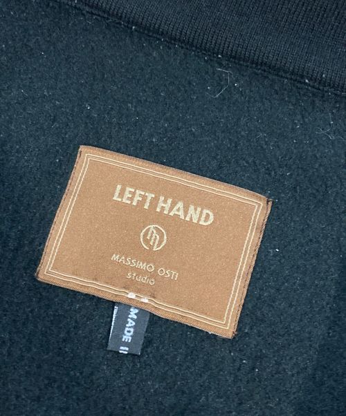 LEFT HAND（レフトハンド）LEFT HAND (レフトハンド) フリースジャケット ブラック サイズ:L(48)の古着・服飾アイテム