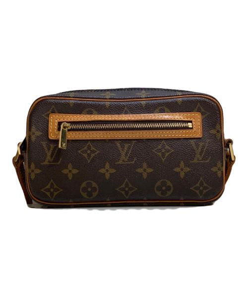 LOUIS VUITTON（ルイ ヴィトン）LOUIS VUITTON (ルイ ヴィトン) ショルダーポーチ ブラウンの古着・服飾アイテム
