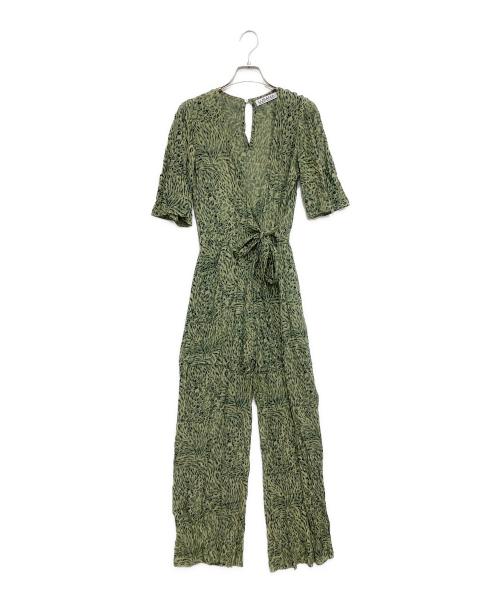 LUSANA（ルサーナ）LUSANA (ルサーナ) Lexi Jumpsuit カーキ サイズ:Freeの古着・服飾アイテム
