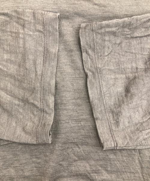 BATONER（バトナ―）BATONER (バトナ―) UNITED ARROWS (ユナイテッドアローズ) ウォッシャブルウールTシャツ カーキ サイズ:2の古着・服飾アイテム