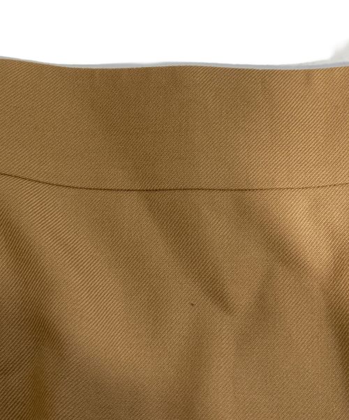 allureville（アルアバイル）allureville (アルアバイル) サイドタックフレアスカート ベージュ サイズ:Mの古着・服飾アイテム