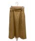allureville (アルアバイル) サイドタックフレアスカート ベージュ サイズ:M：3000円
