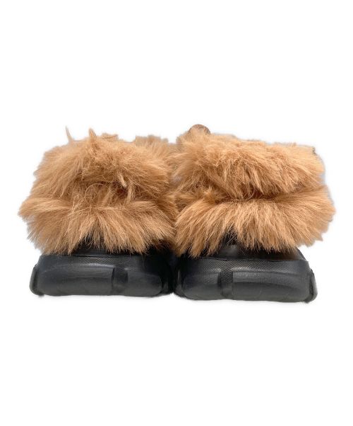 MAISON MAVERICK PRESENTS（メゾンマーベリック プレゼンツ）MAISON MAVERICK PRESENTS (メゾンマーベリック プレゼンツ) チャンキートラックファースニーカー ブラウン サイズ:23.5cmの古着・服飾アイテム