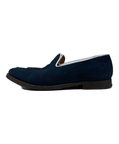 Crockett & Jones（クロケット＆ジョーンズ）Crockett & Jones (クロケット＆ジョーンズ) スエードローファー OCEAN SUEDE サイズ:UK 7Eの古着・服飾アイテム