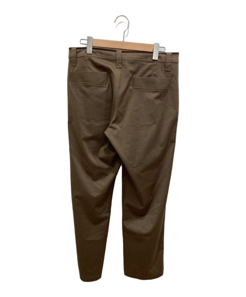 EMPORIO ARMANI（エンポリオ アルマーニ）EMPORIO ARMANI (エンポリオアルマーニ) アシンメトリーパンツ ブラウン サイズ:Lの古着・服飾アイテム