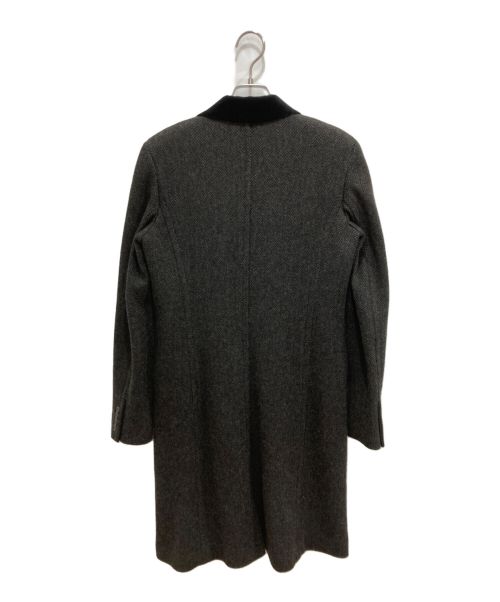 Rugby Ralph Lauren（ラグビーラルフローレン）Rugby Ralph Lauren (ラグビーラルフローレン) ツイードチェスターコート グレー サイズ:Mの古着・服飾アイテム