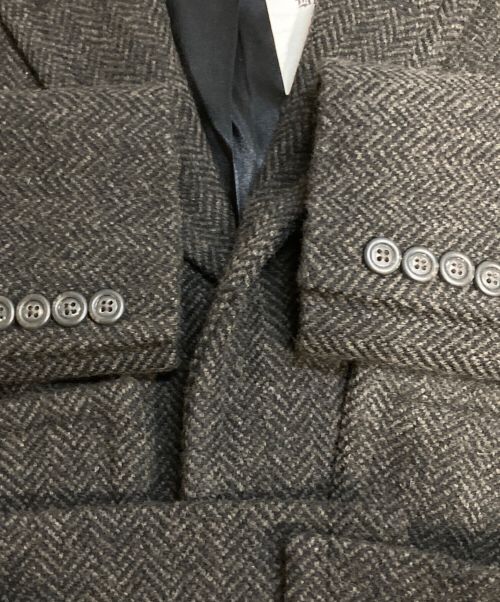 Rugby Ralph Lauren（ラグビーラルフローレン）Rugby Ralph Lauren (ラグビーラルフローレン) ツイードチェスターコート グレー サイズ:Mの古着・服飾アイテム