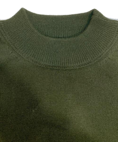 Y's（ワイズ）Y's (ワイズ) デニム装飾半袖ニット グリーン サイズ:Sの古着・服飾アイテム