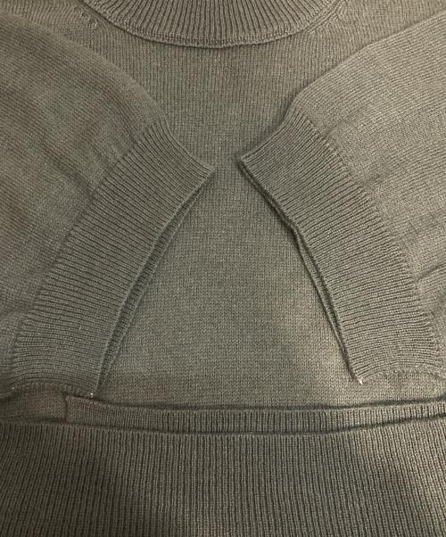 Y's（ワイズ）Y's (ワイズ) デニム装飾半袖ニット グリーン サイズ:Sの古着・服飾アイテム