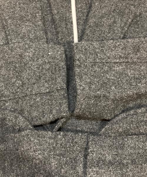 CRICKET（クリケット）CRICKET (クリケット) ウールテーラードジャケット グレー サイズ:Lの古着・服飾アイテム