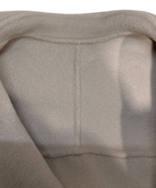 allureville（アルアバイル）allureville (アルアバイル) カシミヤ混ショールカラーミドルコート ベージュ サイズ:Sの古着・服飾アイテム