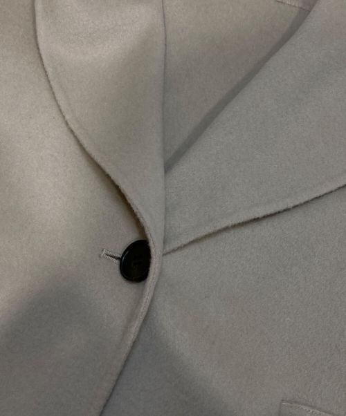 allureville（アルアバイル）allureville (アルアバイル) カシミヤ混ショールカラーミドルコート ベージュ サイズ:Sの古着・服飾アイテム