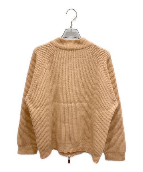 MARCO ZANINI（マルコ ザニーニ）MARCO ZANINI (マルコ ザニーニ) フルジップニット オレンジ サイズ:L(48)の古着・服飾アイテム