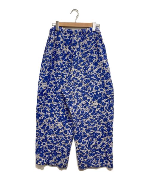 mizuiro-ind（ミズイロインド）mizuiro-ind (ミズイロインド) 総柄イージーパンツ スカイブルー サイズ:不明の古着・服飾アイテム