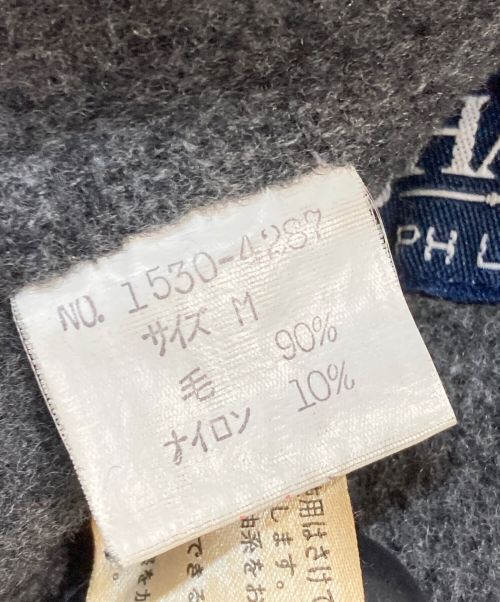 CHAPS RALPH LAUREN（チャップス ラルフローレン）CHAPS RALPH LAUREN (チャップス ラルフローレン) ウールコート ブラック サイズ:Mの古着・服飾アイテム