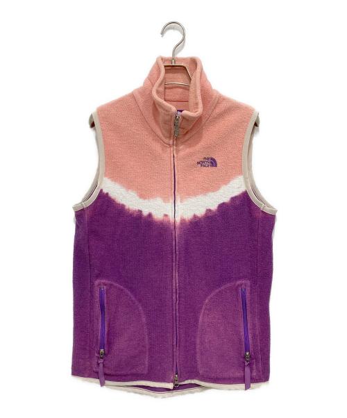THE NORTHFACE PURPLELABEL（ザ・ノースフェイス パープルレーベル）THE NORTHFACE PURPLELABEL (ザ・ノースフェイス パープルレーベル) マウンテンパイルベスト ピンク×パープル サイズ:Lの古着・服飾アイテム