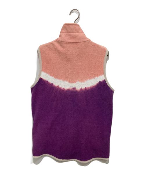 THE NORTHFACE PURPLELABEL（ザ・ノースフェイス パープルレーベル）THE NORTHFACE PURPLELABEL (ザ・ノースフェイス パープルレーベル) マウンテンパイルベスト ピンク×パープル サイズ:Lの古着・服飾アイテム