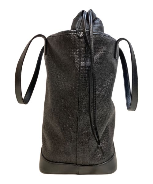 Saint Laurent Paris（サンローランパリ）Saint Laurent Paris (サンローランパリ) 巾着トートバッグ ブラックの古着・服飾アイテム