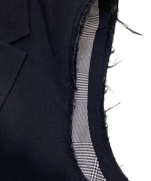 NUMBER (N)INE（ナンバーナイン）NUMBER (N)INE (ナンバーナイン) カットオフウールジレ ブラック サイズ:Mの古着・服飾アイテム