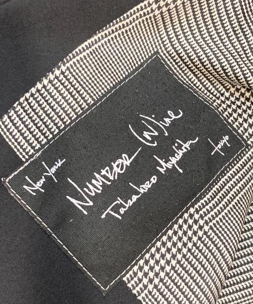 NUMBER (N)INE（ナンバーナイン）NUMBER (N)INE (ナンバーナイン) カットオフウールジレ ブラック サイズ:Mの古着・服飾アイテム
