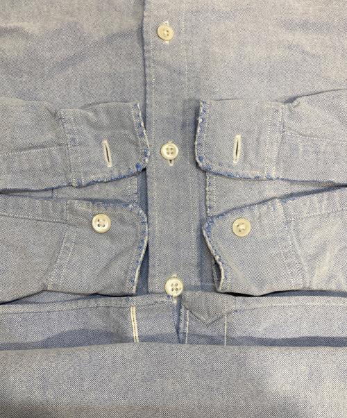 RRL（ダブルアールエル）RRL (ダブルアールエル) ボタンダウンシャツ ブルー サイズ:XSの古着・服飾アイテム