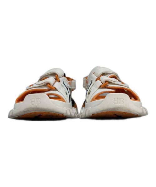 BALENCIAGA（バレンシアガ）BALENCIAGA (バレンシアガ) SANDAL STRAP ホワイト×オレンジ サイズ:23cm(36)の古着・服飾アイテム