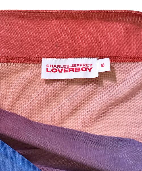 CHARLES JEFFREY LOVERBOY（チャールズ ジェフリー ラバーボーイ）CHARLES JEFFREY LOVERBOY (チャールズ ジェフリー ラバーボーイ) デザインラップスカート マルチカラー サイズ:Sの古着・服飾アイテム