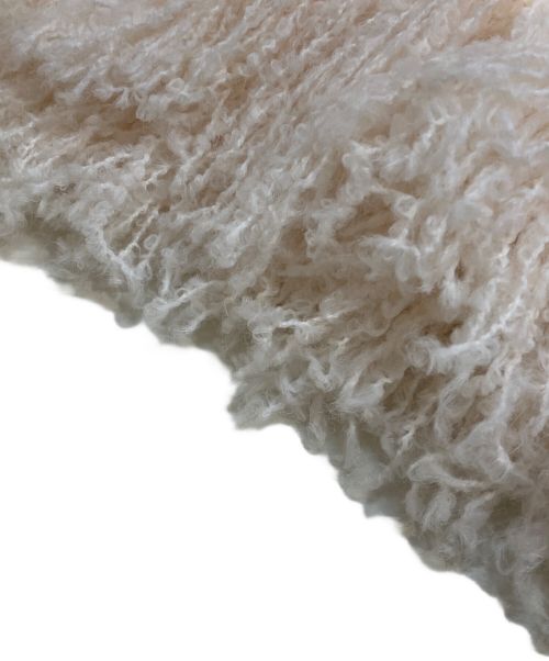 THE TOE（ザ・トゥー）THE TOE (ザ・トゥー) シャギーマフラー アイボリー サイズ:Freeの古着・服飾アイテム