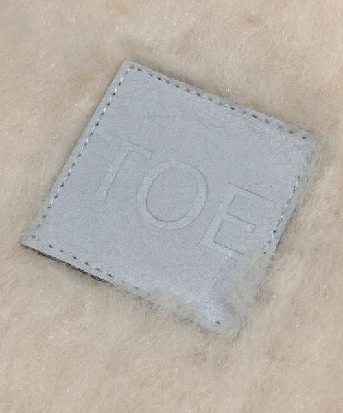 THE TOE（ザ・トゥー）THE TOE (ザ・トゥー) シャギーマフラー アイボリー サイズ:Freeの古着・服飾アイテム