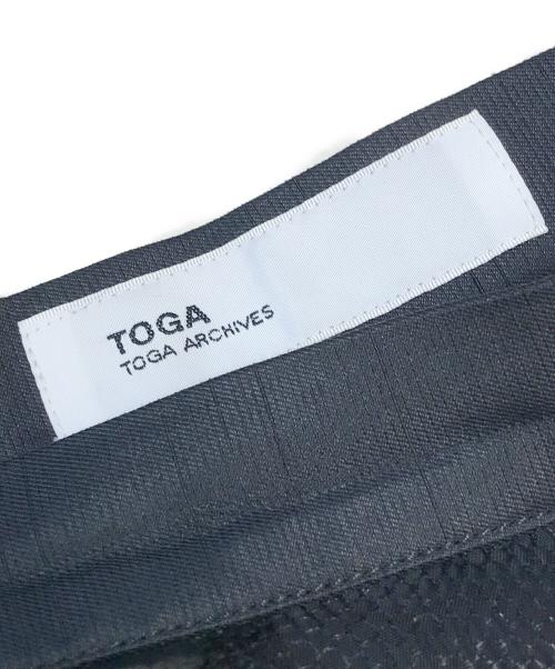 TOGA ARCHIVES（トーガアーカイブス）TOGA ARCHIVES (トーガアーカイブス) ペイントチュールスカート ブラック サイズ:SIZE M (38)の古着・服飾アイテム