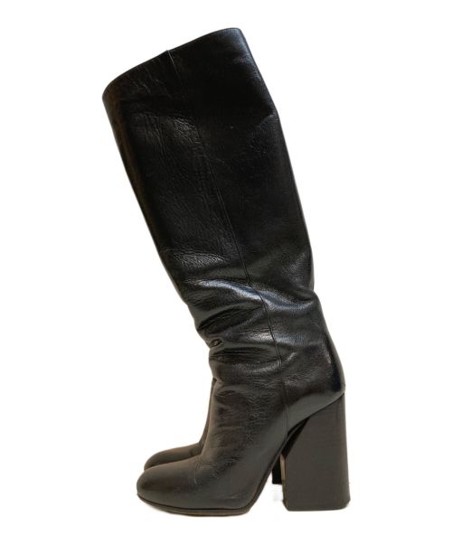 Maison Margiela（メゾンマルジェラ）Maison Margiela (メゾンマルジェラ) ロングブーツ ブラック サイズ:23.5cmの古着・服飾アイテム