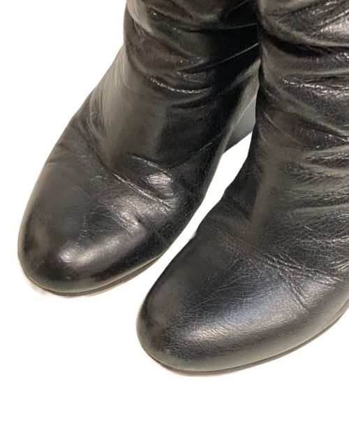 Maison Margiela（メゾンマルジェラ）Maison Margiela (メゾンマルジェラ) ロングブーツ ブラック サイズ:23.5cmの古着・服飾アイテム