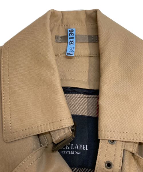 BLACK LABEL CRESTBRIDGE（ブラックレーベル クレストブリッジ）BLACK LABEL CRESTBRIDGE (ブラックレーベル クレストブリッジ) ライナー付トレンチコート ベージュ サイズ:XSの古着・服飾アイテム