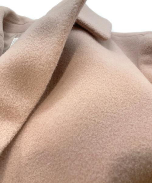 Mystrada（マイストラーダ）Mystrada (マイストラーダ) バックボリュームコート ピンク サイズ:36の古着・服飾アイテム