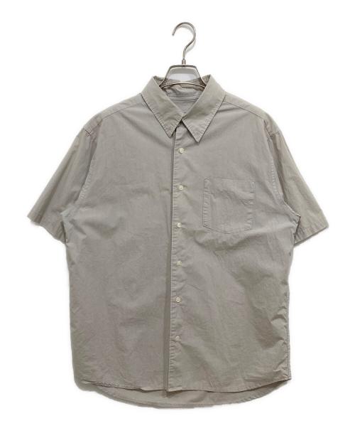 stussy（ステューシー）stussy (ステューシー) ナイロン半袖シャツ グレー サイズ:Lの古着・服飾アイテム