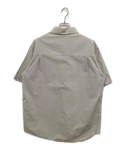 stussy（ステューシー）stussy (ステューシー) ナイロン半袖シャツ グレー サイズ:Lの古着・服飾アイテム