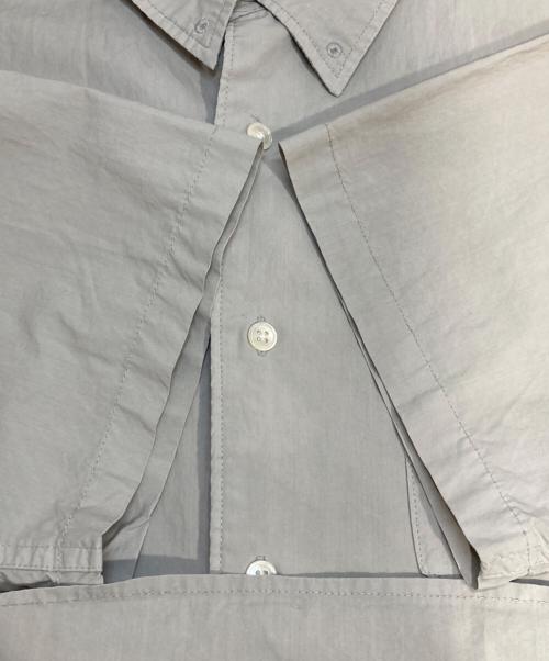 stussy（ステューシー）stussy (ステューシー) ナイロン半袖シャツ グレー サイズ:Lの古着・服飾アイテム