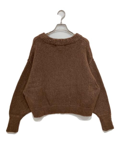 michael ross（マイケル ロス）michael ross (マイケル ロス) SHIPS (シップス) モヘヤプルオーバー ブラウン サイズ:Freeの古着・服飾アイテム