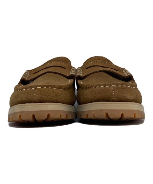 REGAL（リーガル）REGAL (リーガル) leno (リノ) スエードコインローファー ブラウン サイズ:23cmの古着・服飾アイテム