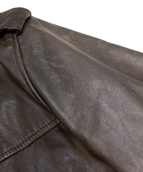 Golden Bear（ゴールデンベア）Golden Bear (ゴールデンベア) レザージャケット ブラウン サイズ:Mの古着・服飾アイテム