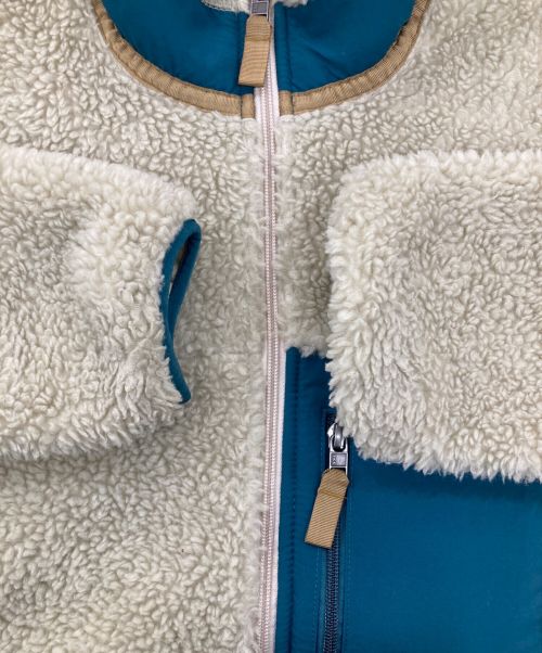 Patagonia（パタゴニア）Patagonia (パタゴニア) クラシック・レトロX・ジャケット/Classic Retro-X Jacket ナチュラル×グリーン サイズ:Sの古着・服飾アイテム