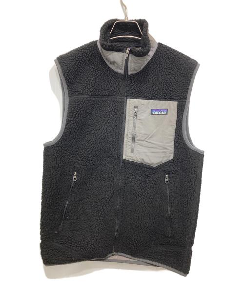 Patagonia（パタゴニア）Patagonia (パタゴニア) CLASSIC RETRO-X VEST ブラック サイズ:Sの古着・服飾アイテム