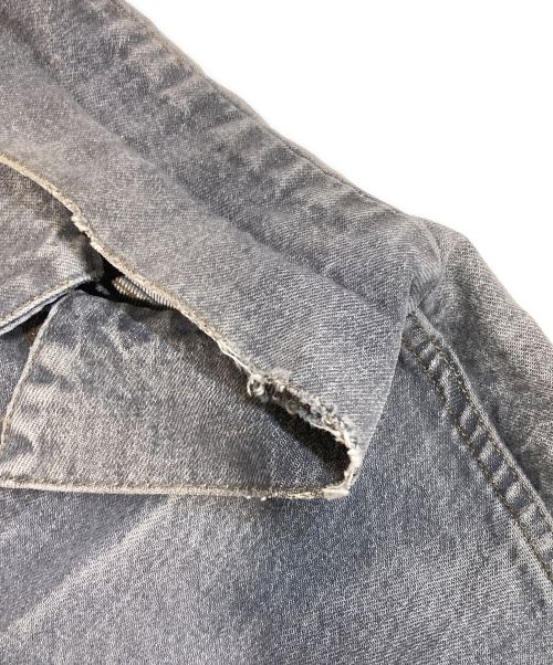 LEVI'S（リーバイス）LEVI'S (リーバイス) 先染めブラックデニムジャケット ブラック サイズ:Lの古着・服飾アイテム